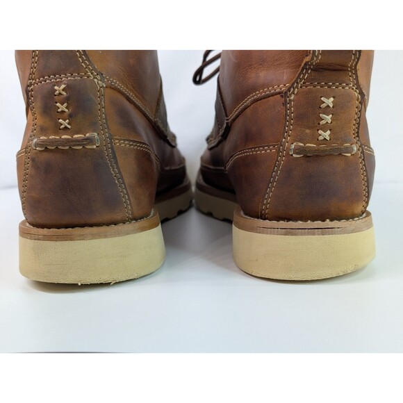 Twisted X 4" Wedge Sole Soft Toe Boot Brown Mens Size 11.5 MCA0032 - Picture 10 of 13